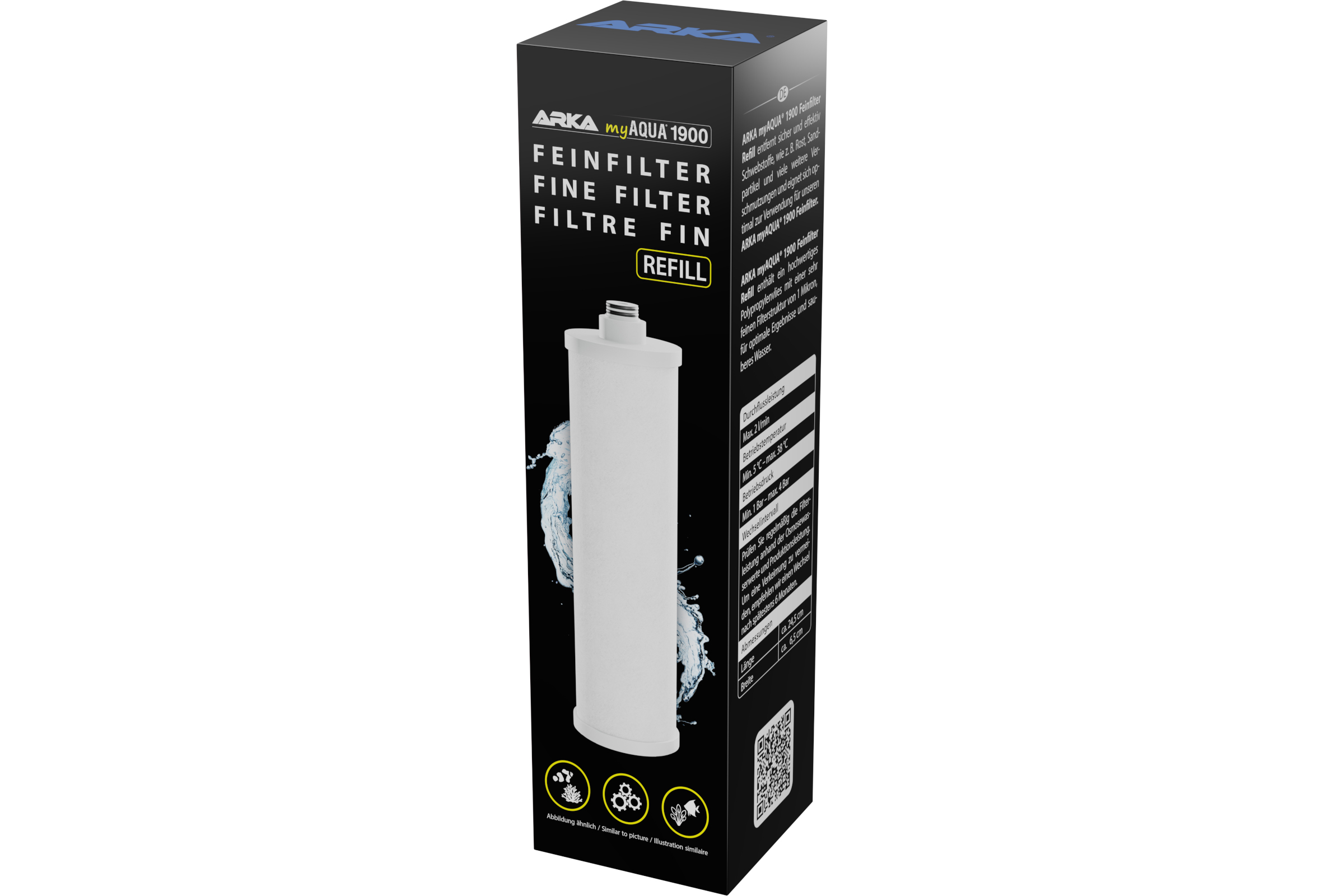 ARKA myAQUA 1900 Feinfilter refill